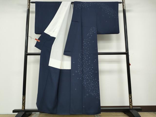 平和屋着物●訪問着 舞花文 正絹 逸品 CABA8202ut