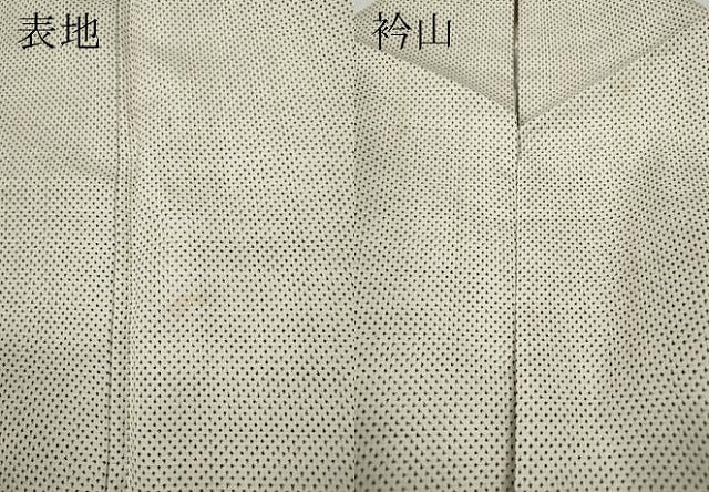 平和屋着物○本場大島紬 白大島 7マルキ 正絹 逸品 CABA8216ut