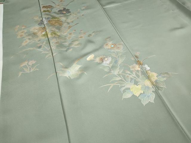 平和屋着物○金彩友禅作家 金彩の魔術師 堀省平 金煌