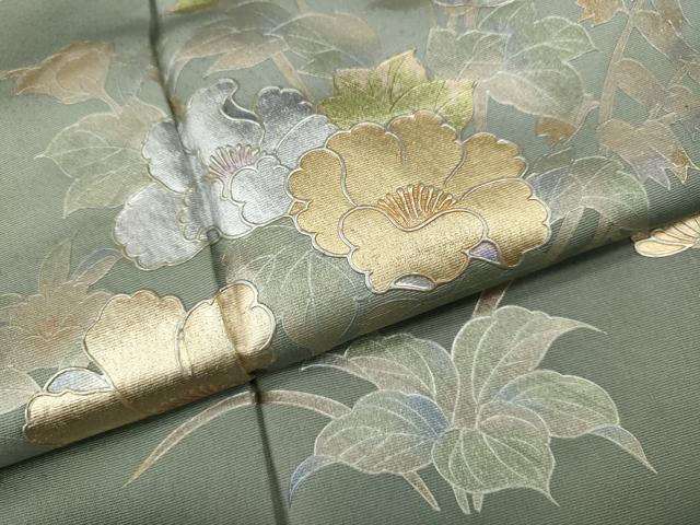 平和屋着物○金彩友禅作家 金彩の魔術師 堀省平 金煌