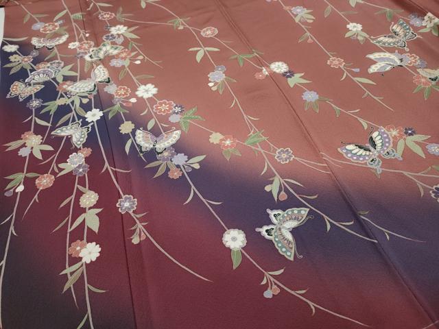 平和屋着物○伝統工芸士 京友禅染色作家 田家鬼彩 訪問着