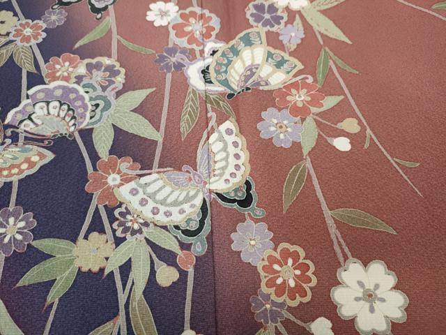 平和屋着物○伝統工芸士 京友禅染色作家 田家鬼彩 訪問着
