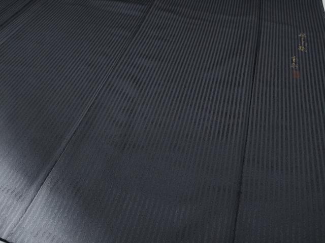 平和屋着物○訪問着 作家物 柿しぶ染 霞文 暈し染め