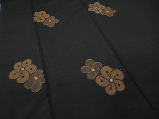平和屋着物●上質な紬　捻梅　正絹　逸品　CABA8227ut