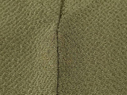 平和屋着物●訪問着　総刺繍　竹屋町刺繍　桐　金糸　鬼しぼ縮緬　正絹　逸品　CABA8237ut