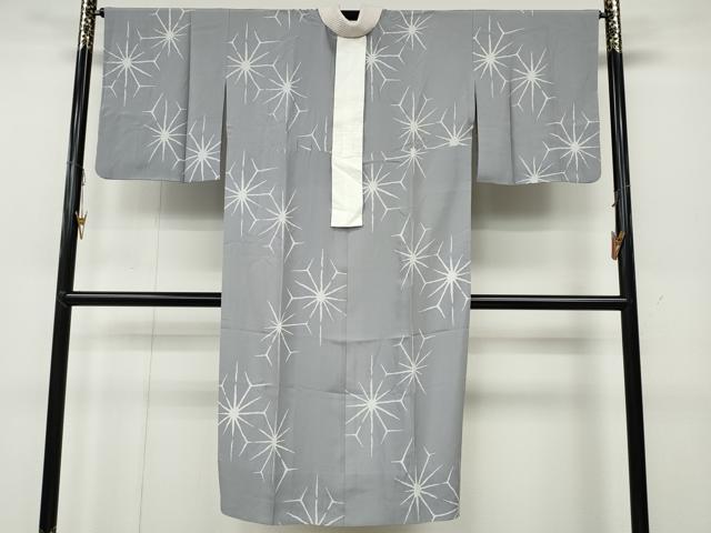 平和屋着物●長襦袢　無双仕立て　鹿の子吉祥花文　正絹　逸品　CABA8245ut