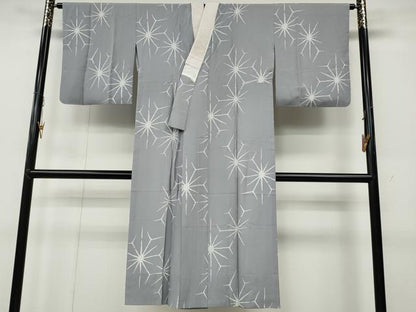 平和屋着物●長襦袢　無双仕立て　鹿の子吉祥花文　正絹　逸品　CABA8245ut
