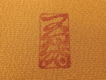 平和屋着物●中村玉緒　振袖　舞桜文　暈し染め　金銀彩　正絹　逸品　CABA8259ut
