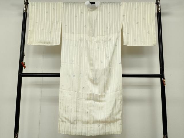 平和屋着物●長襦袢　無双仕立て　舞花文　正絹　逸品　CABA8267ut 平和屋着物○長襦袢 無双仕立て 舞花文 正絹 逸品 CABA8267ut