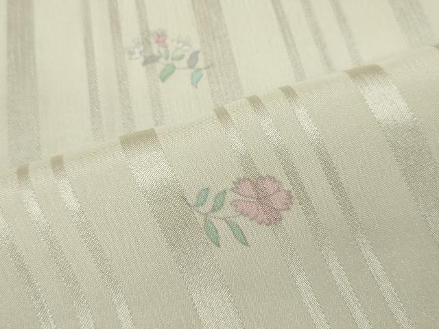 平和屋着物●長襦袢　無双仕立て　舞花文　正絹　逸品　CABA8267ut 平和屋着物○長襦袢 無双仕立て 舞花文 正絹 逸品 CABA8267ut