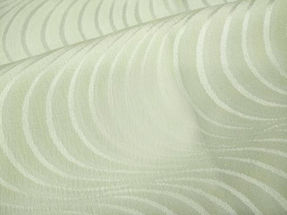 平和屋着物●長襦袢　袷　流水地紋　蛍暈し　正絹　逸品　CABA8269ut