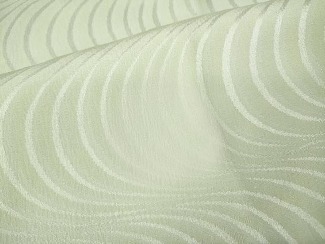 平和屋着物●長襦袢　袷　流水地紋　蛍暈し　正絹　逸品　CABA8269ut
