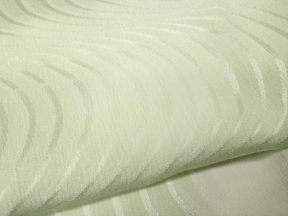 平和屋着物●長襦袢　袷　流水地紋　蛍暈し　正絹　逸品　CABA8269ut