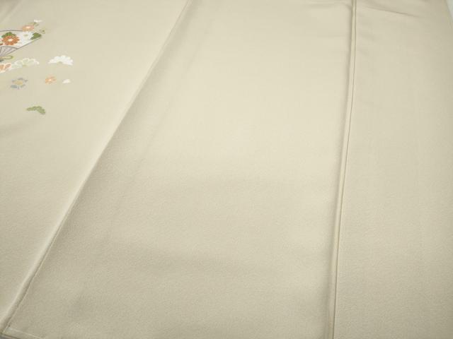 平和屋着物●創業460年・千總　訪問着　扇面花文　暈し染め　正絹　逸品　未使用　CABA8285ut