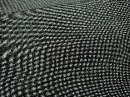 平和屋着物●伝統工芸士　関正三郎　江戸小紋　角通し　黒地　正絹　逸品　未使用　CABA8291ut