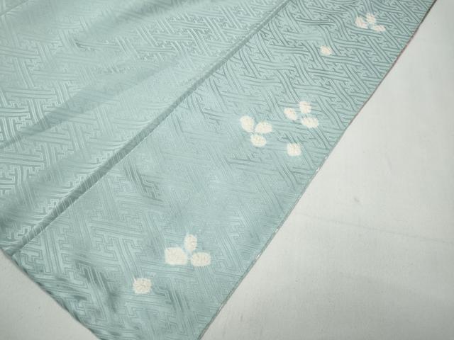 平和屋着物●訪問着 絞り 刺繍 道長花文 金彩 正絹 逸品 CABA8323ut