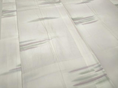 平和屋着物●長襦袢　無双仕立て　霞文　暈し染め　正絹　逸品　CABA8345ut