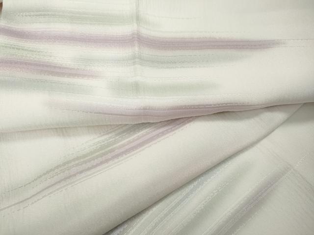 平和屋着物●長襦袢　無双仕立て　霞文　暈し染め　正絹　逸品　CABA8345ut