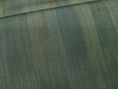 平和屋着物●上質な紬　縞　正絹　逸品　CABA8371ut