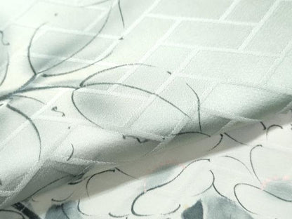 平和屋着物▼訪問着　手描き　紫陽花　暈し染め　正絹　逸品　CABA8406th