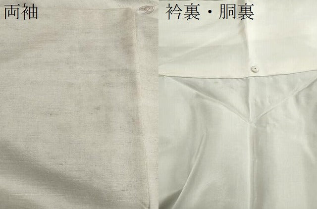 平和屋着物●訪問着 紬地 箔散らし文 金彩 ますいわ屋扱い 正絹 逸品 CABA8876dy
