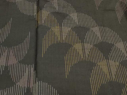 平和屋着物●上質な紬 吉祥文 正絹 逸品 CABA8881dy