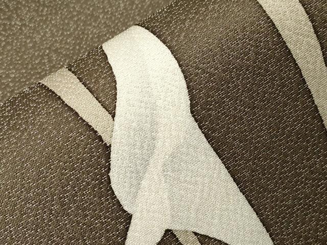 平和屋着物●太鼓柄袋帯　作家物　カラー　銀通し地　正絹　逸品　CABA9146dy 平和屋着物○太鼓柄袋帯 作家物 カラー 銀通し地 正絹 逸品 CABA9146dy