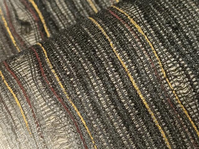 平和屋着物▽スリーシーズン 春夏秋 六通柄袋帯 櫛引織 吉祥文 金彩 正絹 逸品 CABA9160dy