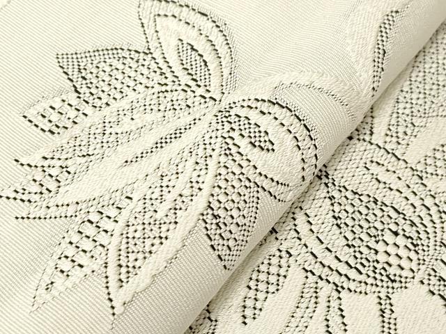 平和屋着物○綴れ 八寸名古屋帯 更紗文 正絹 逸品 CABA9186dy