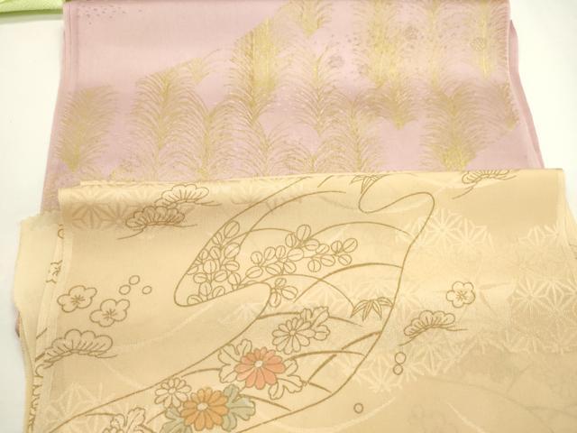 平和屋着物★和装小物　帯揚げ10枚セット　正絹　逸品　CABA9203ju