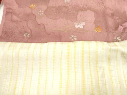 平和屋着物★和装小物　帯揚げ10枚セット　正絹　逸品　CABA9298ju