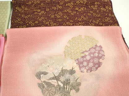 平和屋着物★和装小物　帯揚げ10枚セット　丹後ちりめん　正絹　逸品　CABA9306ju