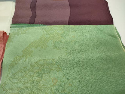 平和屋着物★和装小物　帯揚げ10枚セット　正絹　逸品　CABA9323ju