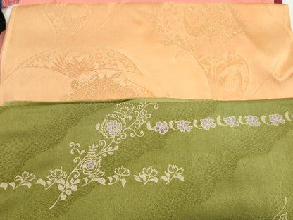 平和屋着物★和装小物　帯揚げ10枚セット　正絹　逸品　CABA9328ju