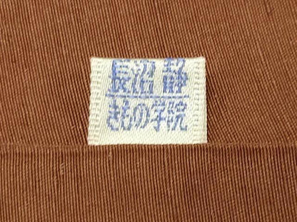 平和屋着物●国指定重要無形文化財　本場久米島紬　手織　横段文　正絹　逸品　CABA9604gh