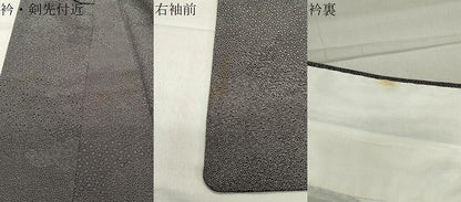 平和屋着物●手彫型本染　村上伸一郎　江戸小紋　寄せ小紋柄　正絹　逸品　CABA9670gh