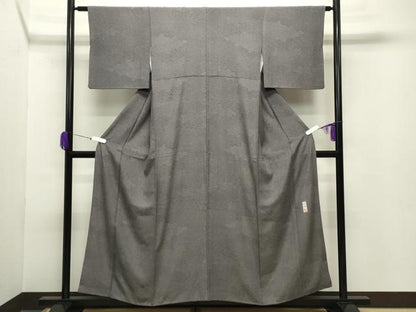 平和屋着物●手彫型本染　村上伸一郎　江戸小紋　寄せ小紋柄　正絹　逸品　CABA9670gh