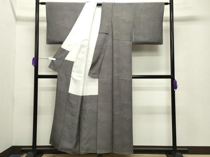 平和屋着物●手彫型本染　村上伸一郎　江戸小紋　寄せ小紋柄　正絹　逸品　CABA9670gh