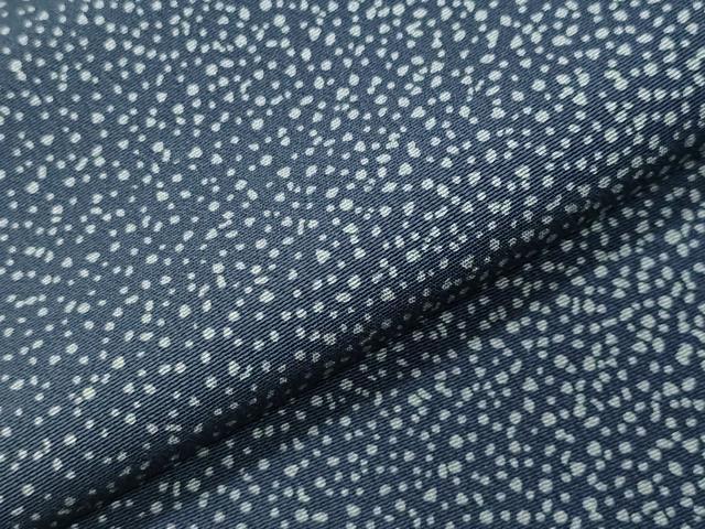 平和屋着物○上質な小紋 間道 たたき染め 正絹 逸品 未使用 CABA9671gh