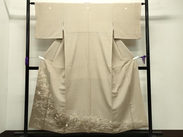 平和屋着物●中国三大刺繍　相良刺繍　色留袖　駒刺繍　吹き寄せ文　暈し染め　正絹　逸品　CABA9681gh