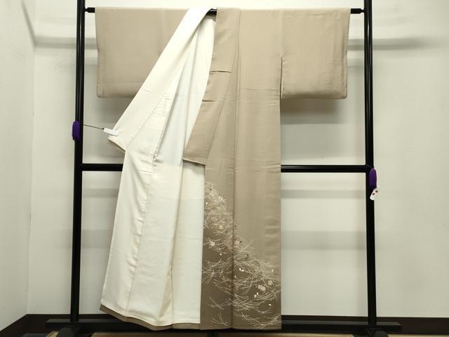 平和屋着物●中国三大刺繍　相良刺繍　色留袖　駒刺繍　吹き寄せ文　暈し染め　正絹　逸品　CABA9681gh