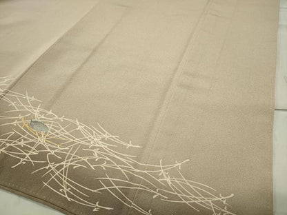 平和屋着物●中国三大刺繍　相良刺繍　色留袖　駒刺繍　吹き寄せ文　暈し染め　正絹　逸品　CABA9681gh