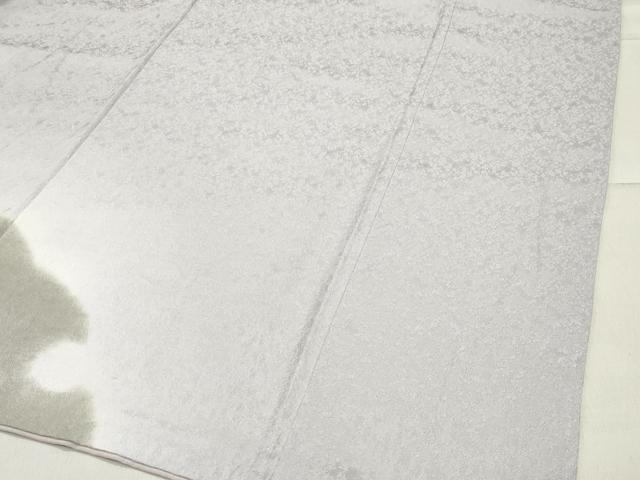 平和屋着物●訪問着　刺繍　雪輪重ね花文　暈し染め　金糸　正絹　逸品　CABA9703gh