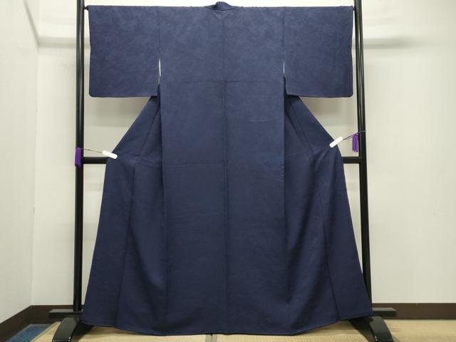 平和屋着物○藍造り国選定無形文化財 藍師・佐藤昭人