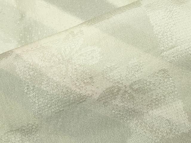 平和屋着物○長襦袢 無双仕立て 市松舞桜文 暈し染め やまと誂