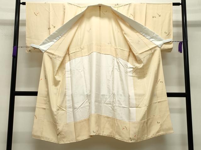 平和屋着物○長襦袢 無双仕立て 成り物 正絹 逸品 CABA9737gh