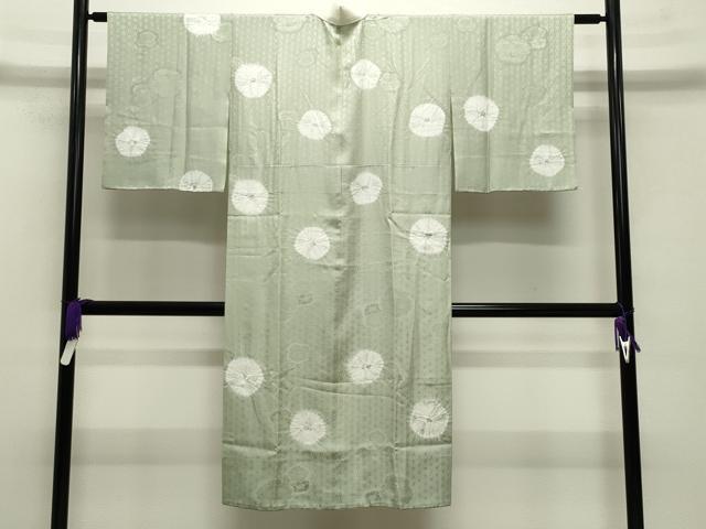 平和屋着物●長襦袢　無双仕立て　絞り　舞桜文　正絹　逸品　CABA9752gh 平和屋着物○長襦袢 無双仕立て 絞り 舞桜文 正絹 逸品 CABA9752gh