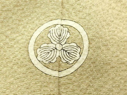 平和屋着物●訪問着　刺繍　御所解宝尽くし文　暈し染め　金彩　正絹　逸品　CABA9757gh
