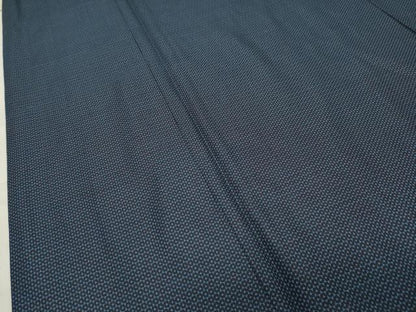 平和屋着物●男性　紬　アンサンブル　100亀甲　総詰め　正絹　逸品　CABA9763gh
