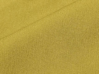 平和屋着物●染色作家　斉藤三才　色無地　菜種油色　正絹　逸品　CABA9791gh